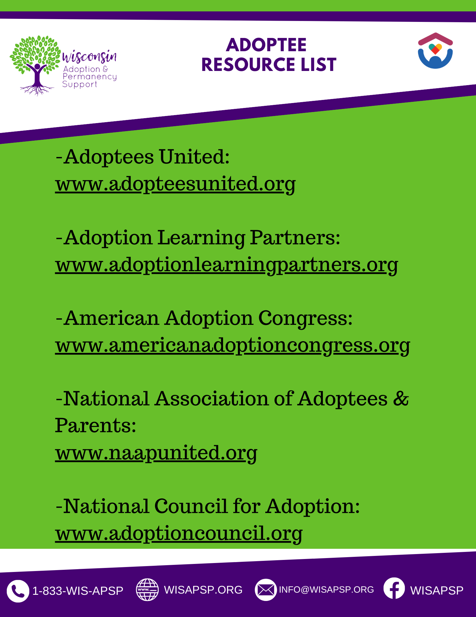 Adoptee Resource List