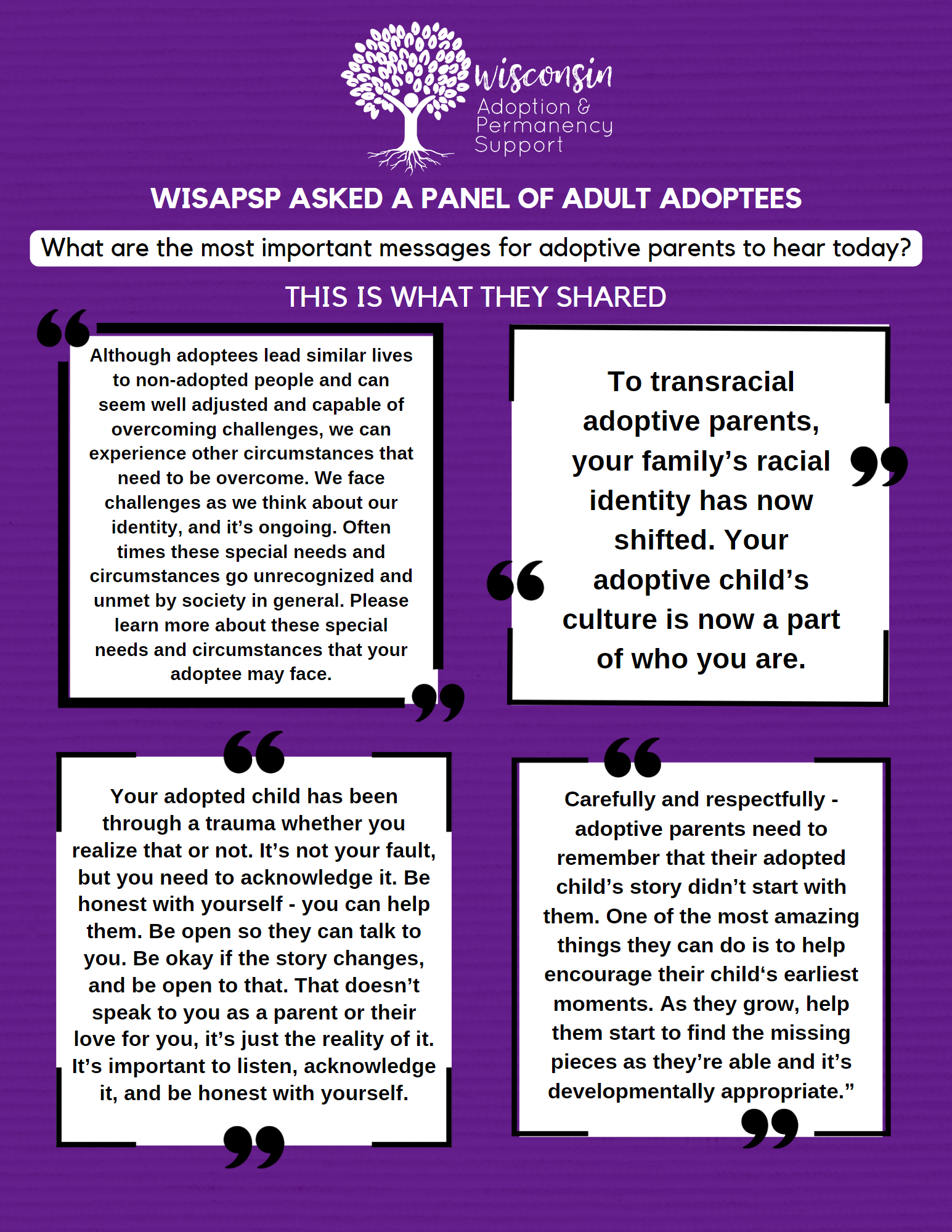 Adoptee Messages